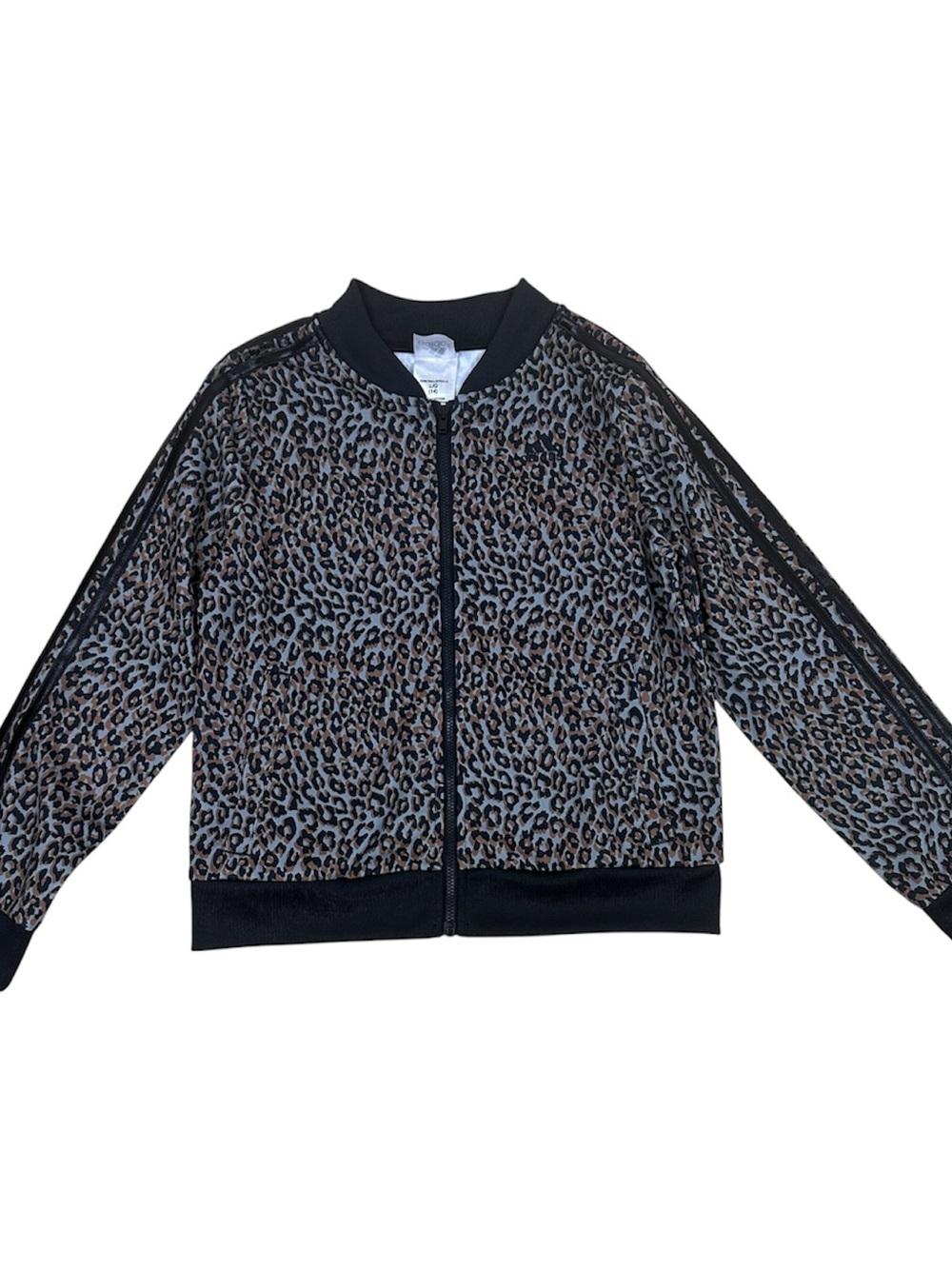adidas Girls Teen Leopard Print Track Jacket